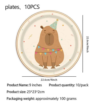 Kit Décoration Anniversaire Capybara
