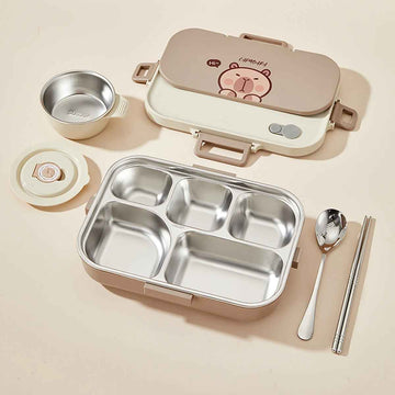 Lunch Box Capybara Acier