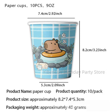 Kit Décoration Anniversaire Capybara