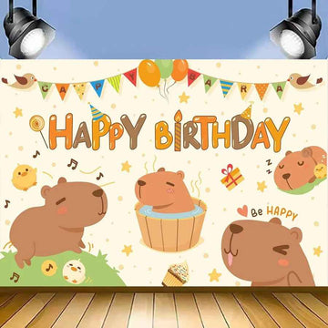 Kit Décoration Anniversaire Capybara