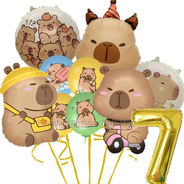 Kit Décoration Anniversaire Capybara