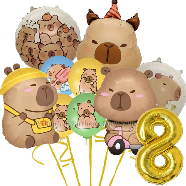 Kit Décoration Anniversaire Capybara — VIVA CAPYBARA