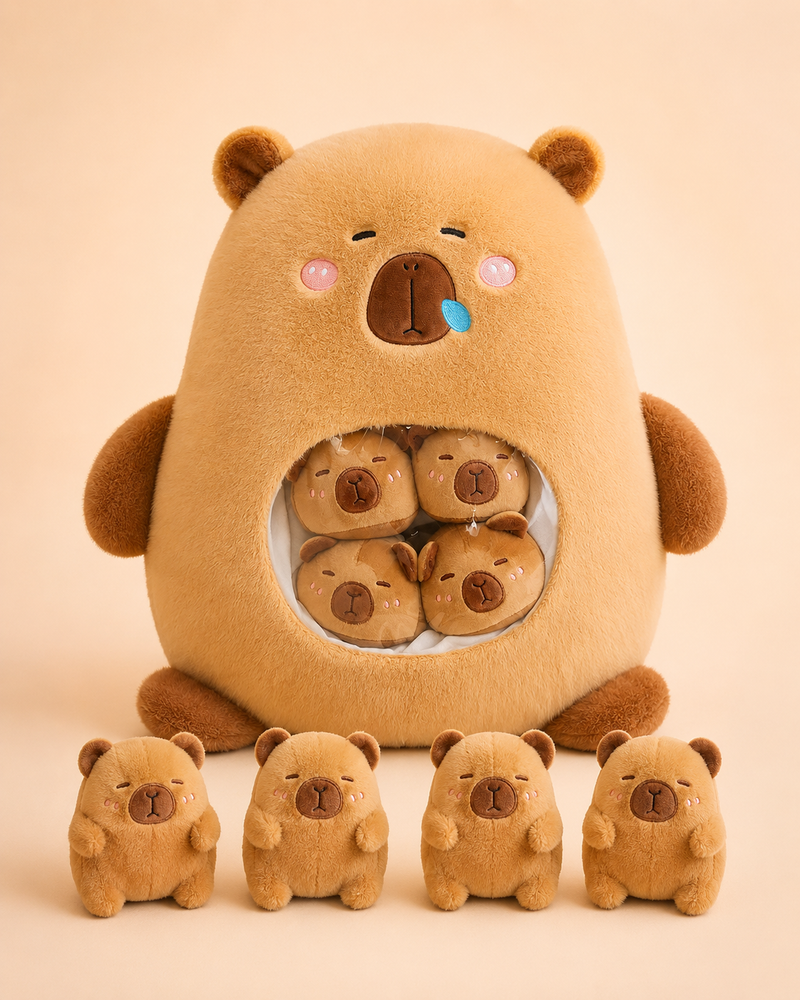 Peluche Capybara Mama — VIVA CAPYBARA